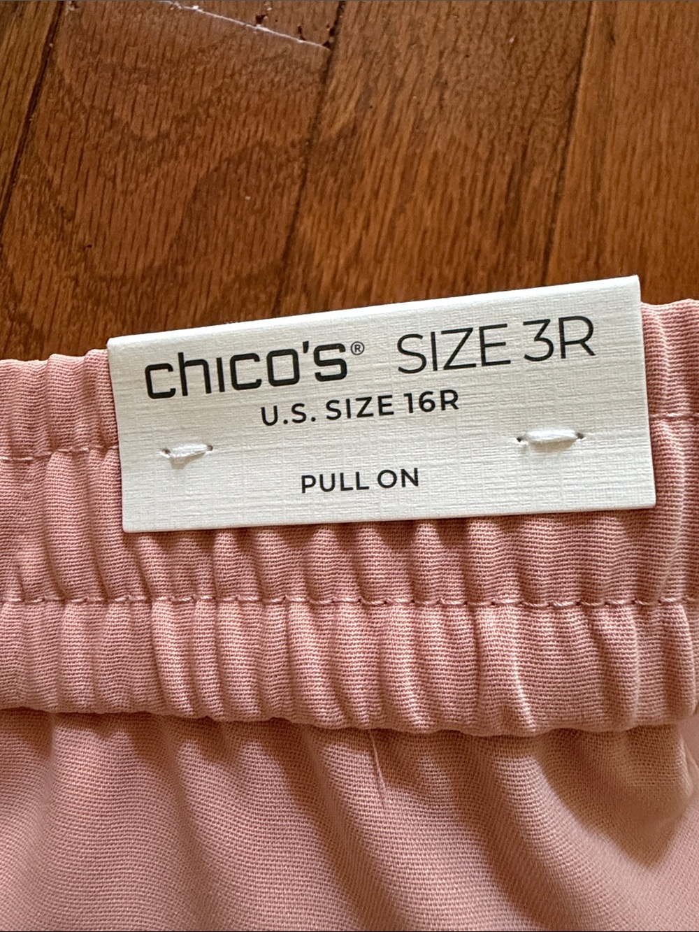 Chico's Blush Pull-On Jogger Pants - Picture 8 of 8